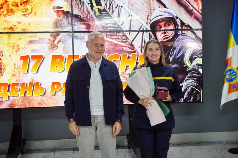 Привітав з професійним святом та відзначив харківських рятувальників Ігор Терехов: Новини Харкова